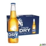 Carlton Dry Beer Case 4 x 6 Pack 330mL Bottles