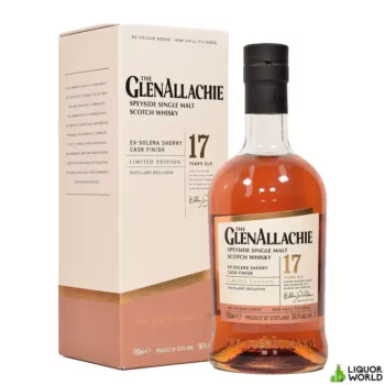 Glenallachie 17 Year Old Ex-Solera Sherry Oak Finish Cask Strength Single Malt Scotch Whisky 700mL