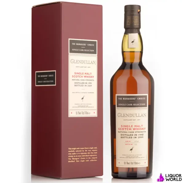 Glenkinchie 1992 The Managers Choice Single Cask Selection Single Malt Scotch Whisky 700ml