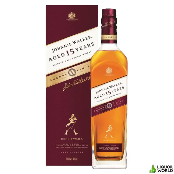 Johnnie Walker 15 Year Old Sherry Finish Blended Scotch Whisky 700mL