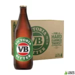 Victoria Bitter Longneck VB Beer Case 12 x 750mL Bottles