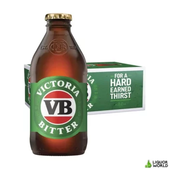 Victoria Bitter VB Beer Case 4 x 6 Pack 375mL Bottles