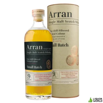 Arran 9 Year Old Small Batch Rum Cask Finish Single Malt Scotch Whisky 700mL