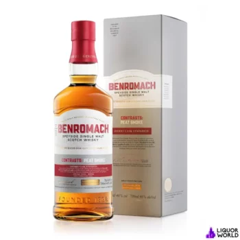 Benromach Contrasts Peat Smoke 2014 Sherry Cask Finished Single Malt Scotch Whisky 700ml