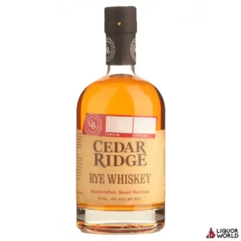 Cedar Ridge Rye Whiskey 700ml