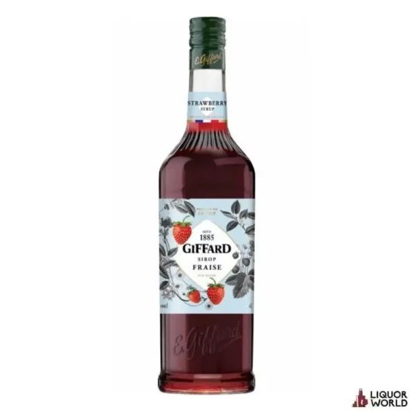 Giffard Strawberry Syrup 1Lt