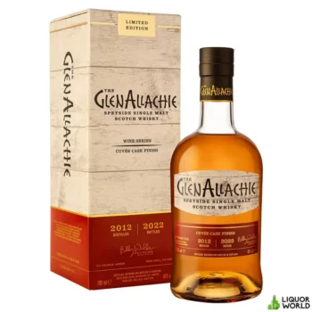 Glenallachie 9 Year Old 2012 Vintage Cuvee Wine Cask Finish Single Malt Scotch Whisky 700mL