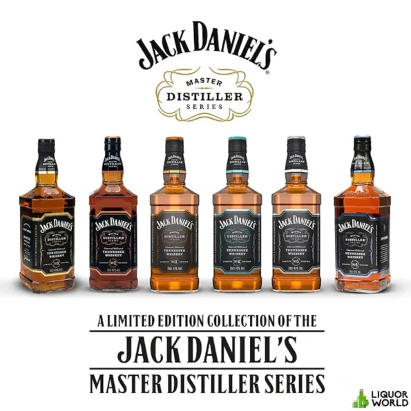 Jack Daniels Master Distiller Complete Collection 1 6 Tennessee Whiskey 6 x 700mL