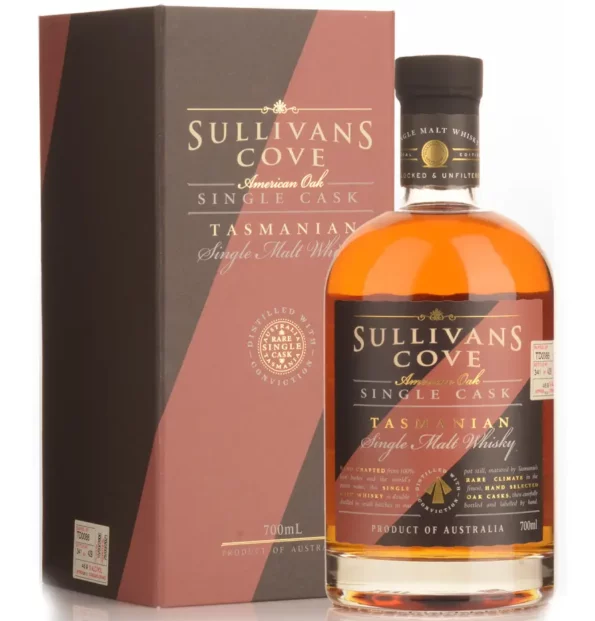 Sullivans Cove Single Cask American Oak TD0086 Single Malt Whisky 700ml