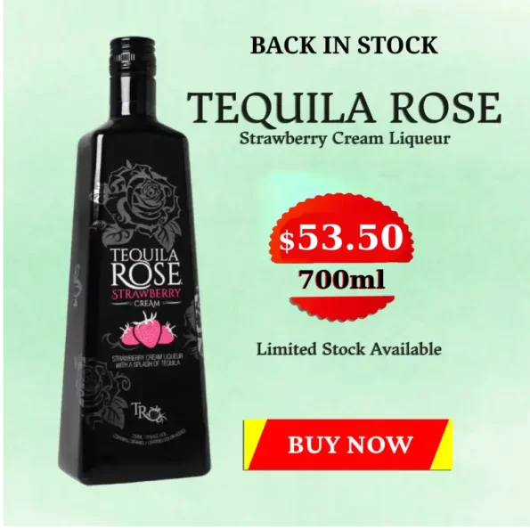 Tequila Rose strawberry Liquer