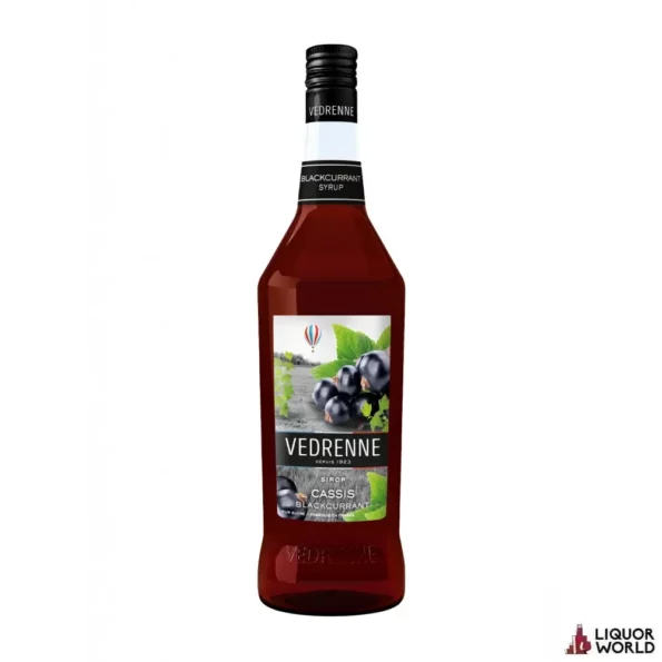 Vedrenne Blackcurrant Syrup 1Lt