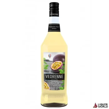 Vedrenne Passionfruit Syrup 1Lt