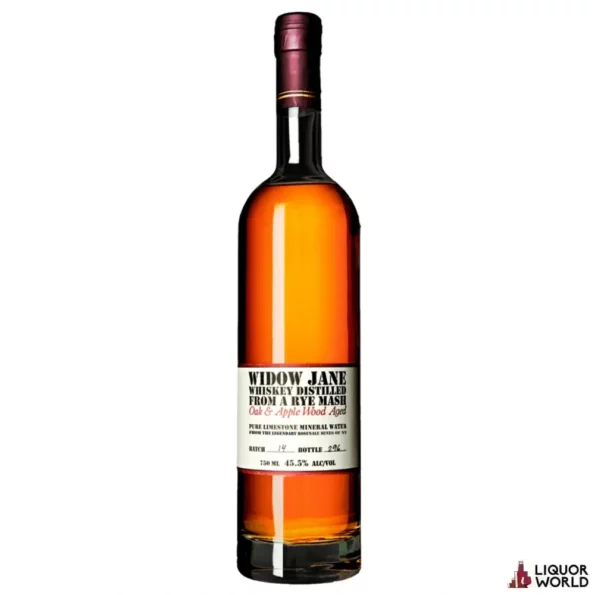 Widow Jane Rye Whiskey Aged American Applewood 700ml