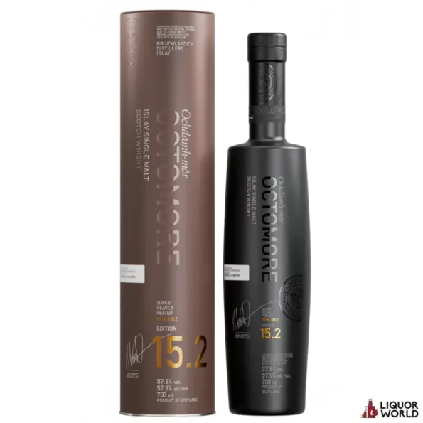 Bruichladdich Octomore 15.2 Cask Strength Single Malt Scotch Whisky 700ml