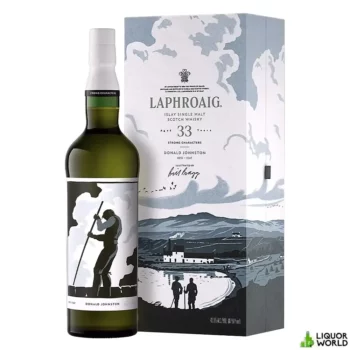 Laphroaig 33 Year Old Strong Characters Chapter #1 Donald Johnston Single Malt Scotch Whisky 700mL