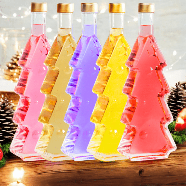 Christmas Tree Bottle 500ml - Special 5 Bottles Only Bundle