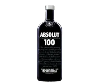 Absolut 100 Vodka 1L