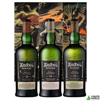 Ardbeg Anthology Collection Limited Edition Single Malt Scotch Whisky 3 x 700mL