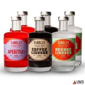 Barlei Sugar Free Spirits Mixed Case 700ml (Pack of 6)