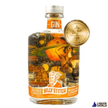 Billy Stitch Distillery Orange and Cassia Gin 500mL
