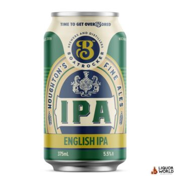 Boatrocker Houghton's English Ipa Craft Beer Cans 375ml (24 Pack)
