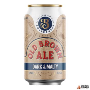 Boatrocker Old Brown Ale Craft Beer Cans 375ml (24 Pack)