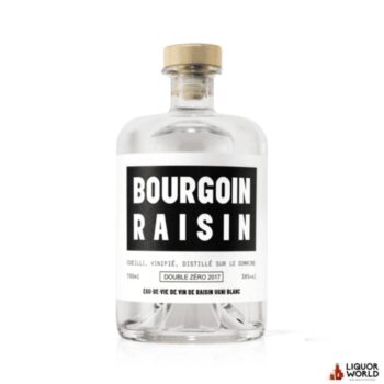 Bourgoin Eau De Vie raisin Double Zero Spirits 700ml
