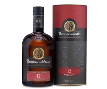 Bunnahabhain 12 Year Old Islay Single Malt Scotch Whisky 700mL