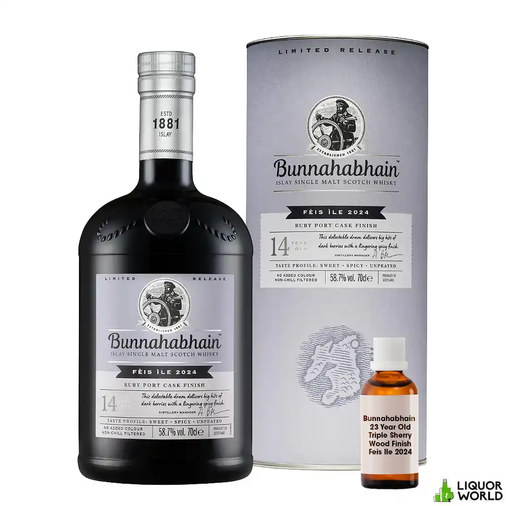 Bunnahabhain-14-Year-Old-Feis-Ile-2024-Ruby-Port-Cask-Finish-Cask-Strength-Single-Malt-Scotch-Whisky-700mL-15mL-Sample.webp