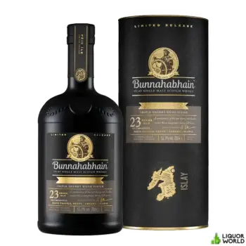 Bunnahabhain 23 Year Old Feis Ile 2024 Triple Sherry Wood Finish Cask Strength Single Malt Scotch Whisky 700mL