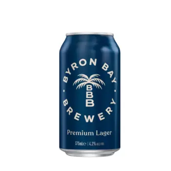 Byron Bay Brewery Premium Lager 375ml 24 pack