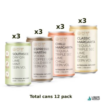 Byron Bay Spirits Ready Made Cocktails Cans (12 pack)