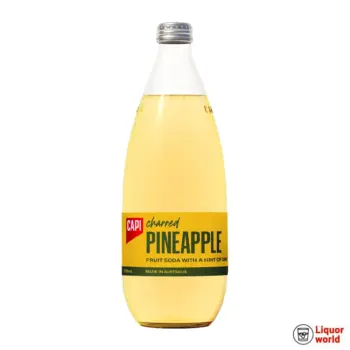 CAPI Sparkling Charred Pineapple Soda 12 pack 750ml