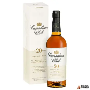 Canadian Club 20 Year Old Canadian Whisky 750ml Gift Boxed