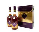 Courvoisier Vsop Triple Oak Artisan Edition Twin Pack Cognac 1L