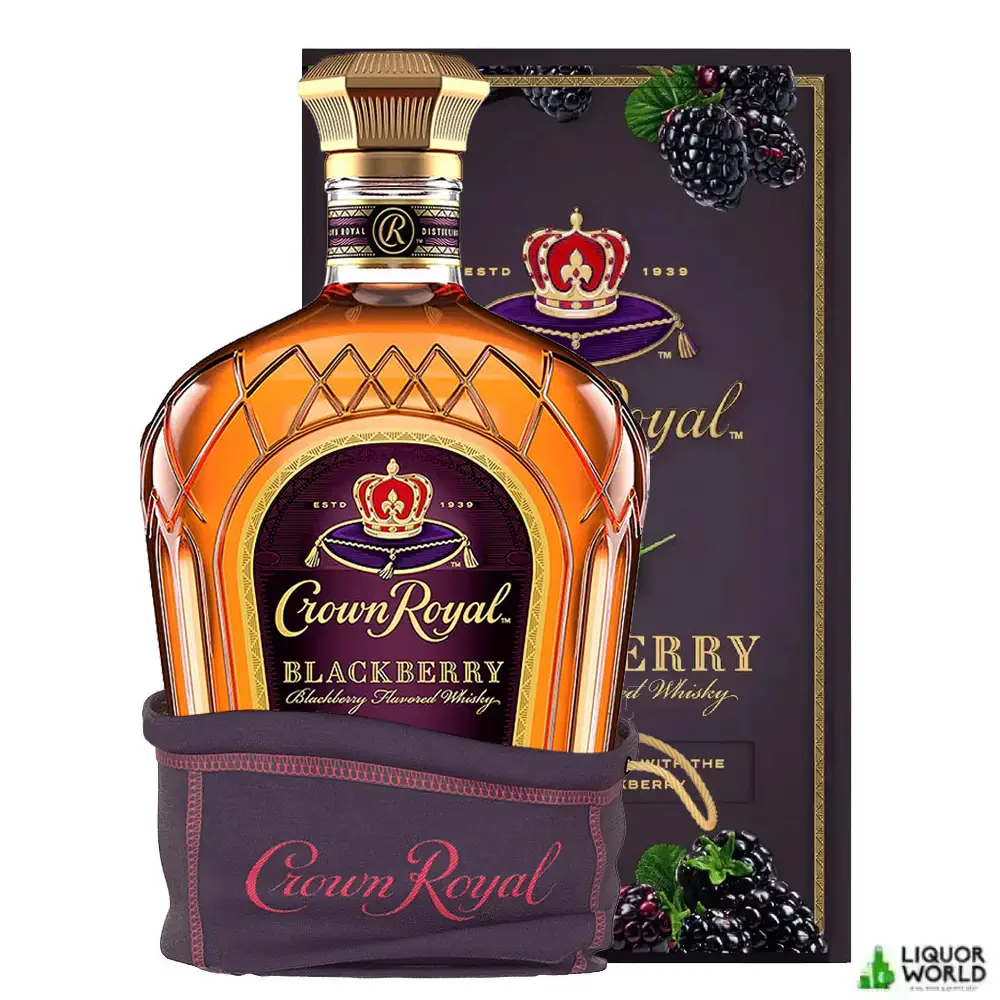 Crown Royal Blackberry Flavoured Canadian Whisky 750mL Crown Royal Blackberry Flavoured Canadian Whisky 750mL