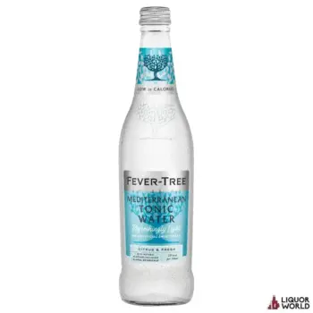 Fever Tree Light Mediterranean Tonic Non Alcoholic Mixers 500ml (8 Pack)