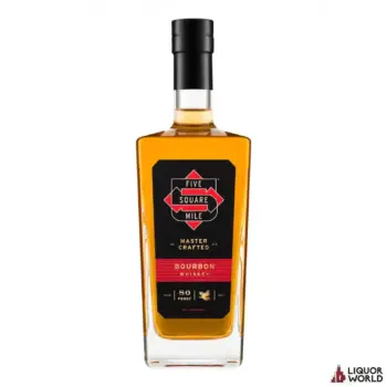 Five Square Mile Bourbon Whiskey 700ml