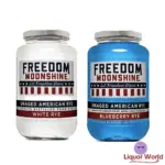 Freedom Moonshine White Rye & Moonshine Blueberry Rye 750ml
