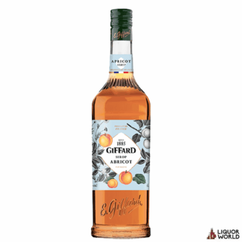 Giffard Apricot Syrup 1lt