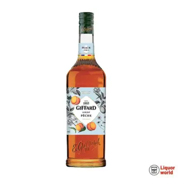 Giffard Peach Syrup 1lt