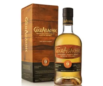 Glenallachie 9 Year Old Rye Wood Finish Single Malt Scotch Whisky 700ml