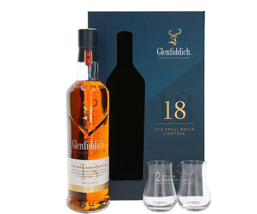 Glenfiddich-18-Year-Old-Small-Batch-2-Glasses-Single-Malt-Scotch-Whisky-700mL-1.webp