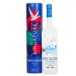 Grey Goose Singapore Limited Edition With Gift Tin French Vodka 1L