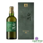 Hakushu 18 Year Old Peated Malt 100th Anniversary Edition Single Malt Japanese Whisky 700mL