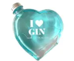 I Love Gin Heart Shaped Bottle 200mL