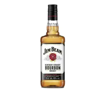 Jim Beam White Label Bourbon Whiskey 700mL