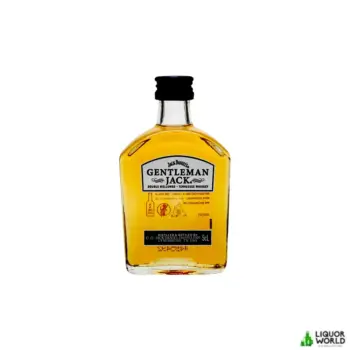 Jack Daniels Gentleman Jack Double Mellowed Tennessee Whiskey Glass Miniature 50mL