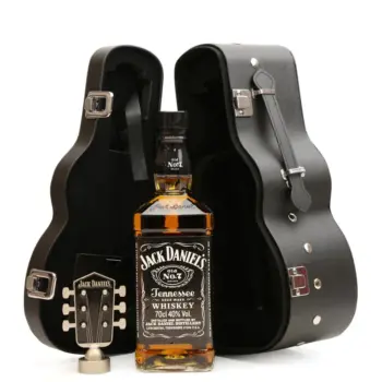 Jack Daniel's Old No.7 Limited Edition Guitar Case Tennessee Whiskey 700mL