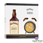 Jack Daniel's Tennessee Honey Flavoured Whiskey + Alarm Clock Gift Pack 700mL